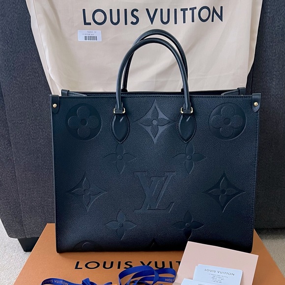SOLD!!! 🖤 LOUIS VUITTON ON THE GO GM EMPREINTE - black - Picture 4 of 16
